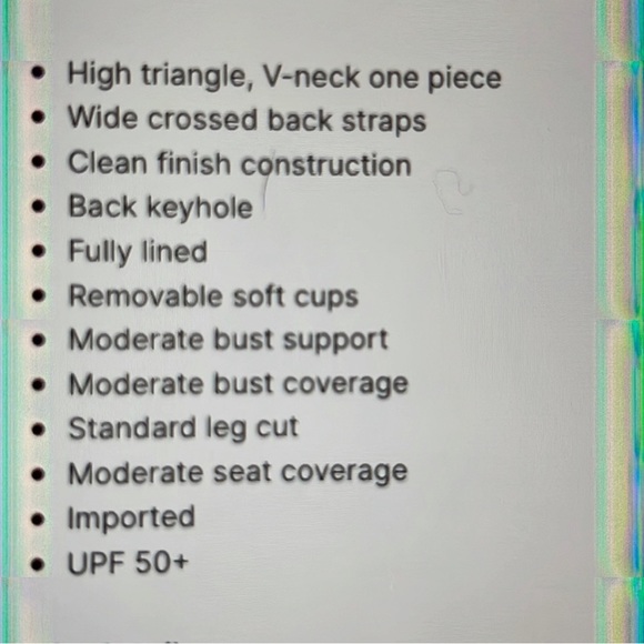 PrAna Yellow Ella One Piece Swimsuit. New without tags. Size M - Picture 3 of 11